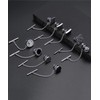 Ofeiyaa 9Pcs Tie Pins for Men With Chain Tie Tack