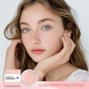 Corrector Iluminador Para Ojos Lakerain Con Esponja Aplicado