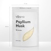 VIZANA NUTRITION Psyllium Husk Natural 300g Sin Azucar, Cáscara de