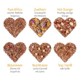 TeaLaVie Rooibo Tea Gift Set (65 g) Trial Set Small Thank-You Gift Idea Autumn Cold Season