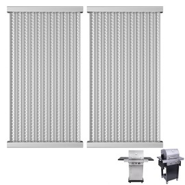 G362-2100-W1 Grill Emitter Plates for Charbroil TRU Infrared 2 Burner 466642316 463675016 463642316 463644220 463675016P1 463246118 Emitter Plates for Charbroil Commercial Tru-Infrared Gas Grill Parts