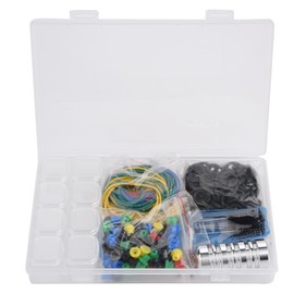 Professional Rubber Bands Tattoo Handle Cleaning Brush Tools Set Tattoo Accessories