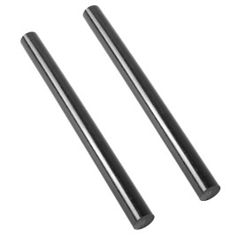 (2 Pack) Round Acetal Copolymer Rods - Standard Tolerance 1 ½ -Inch Diameter and 12-Inch Length Opaque Black Acetal Copolymer Rods Meets ASTM D6778 Specifications Perfect for Non-Marring Fixtures