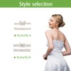 CITUYER Butterfly Garters for Brides Wedding Garter Elasticated Soft Lace