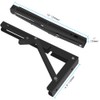 Folding Shelf Brackets 2 Pack,Heavy Duty Triangle Shelf Bracket for