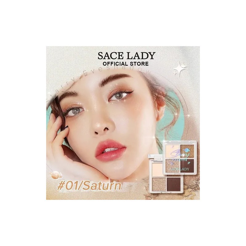 Sace Lady Paleta De Sombras 4 Tonos Para Ojos Maquillaje