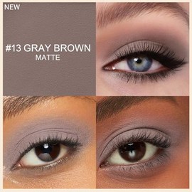 Erinde Sombra de ojos en barra Matte, Resistente al Agua, Lápiz de Sombra de Ojos en Crema, Altamente Pigmentada y de Larga Duración, Para un Maquilla