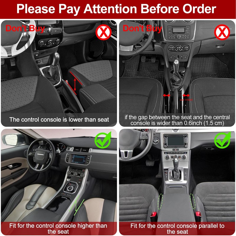 MORDEN MS 2 Pack Car Seat Gap Filler Organizer, Automotive