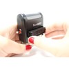 ExcelMark FAXED Self Inking Rubber Stamp - Red Ink (Stamp