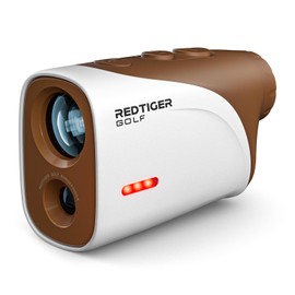 REDTIGER Mini Range Finder Golf with Slope, Pin Lock Vibration, 1200 Yards & IP65 Laser Golf Range Finder, 7X Magnification, Magnetic Mount, Rechargeable Battery Rangefinder