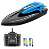Remote Control Boat, 2.4G 20km/h High-speed Waterproof Remote Control Speed