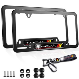YUNXINGJV 2 PCS License Plate Frame Compatible with Toyota Tacoma TRD (TAC)