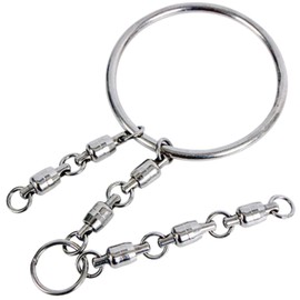 FJmark Prevention Ring, Medium and Deep Sea, Fishing Line, Twist-Prevention, Fishing, Akamz, Chromtz, Ala, Kinme, Tensile Force, 330.1 - 704.3 lbs (150 - 320 kg) (No. 8)