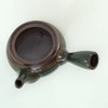 Maruyoshi Pottery Flat Teapot, No. 1.5, Oribe Roll (Bottom Net)