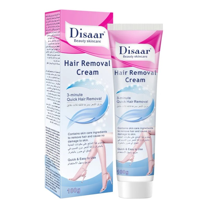 Crema Depilación Rápida Para Piernas/axilas Piel Suave 100g Piel Seca
