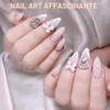 LOPHE Colla Strass Unghie, Colla per Gel Unghie, per Nail
