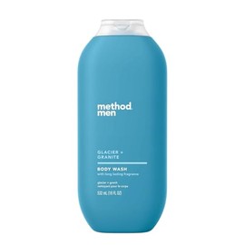 Method Men Body Wash, Glacier + Granite, Paraben and Phthalate Free, 18 fl oz (Pack of 1)