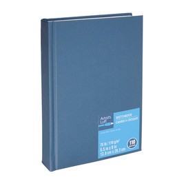 Blue Hardbound Sketchbook by Artist's Loft, 8.5" x 11" (21.5cm x 27.9cm)