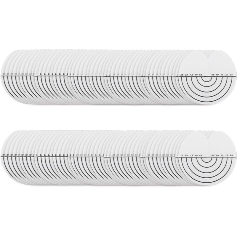 100 Uds. Protectores de Escudo Térmico para el Cabello con