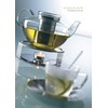 Teapot 'Opus' in simple aesthetics with stainless steel strainer, 1,2