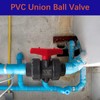 PVC Union Ball Valve, 1 Inch (DN25) True Union Full