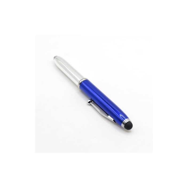 LED Pen Torch, 3-in-1 Ballpoint Stylus Pen with Flashlight –