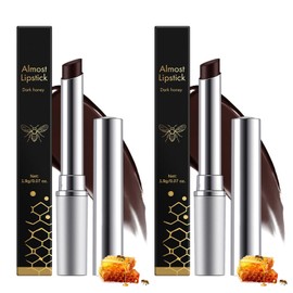 ARCHIDATE Honey Noir - Black Honey Lipstick, 2Pcs Tinted Lip Balm, Long Lasting Moisturizing Dry Cracked Lips, Non-Sticky, Natural Glossy Sheer Lightweight Color for all Skin Tones