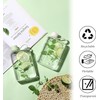 yesSMI 1Pc Slim Square Travel Water Bottle, Flat Drink Cup,