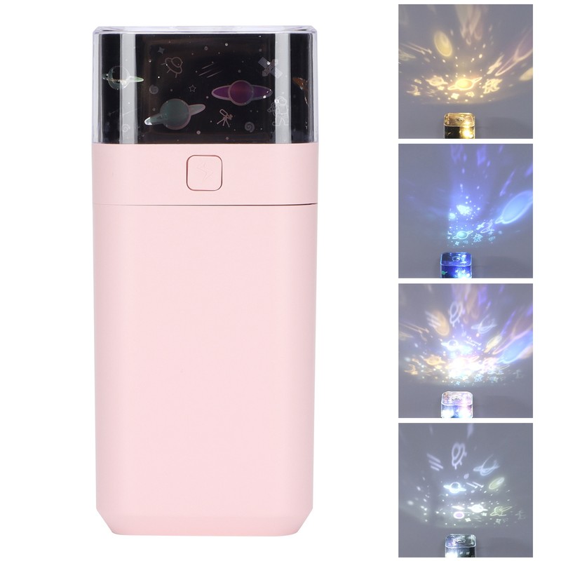 Starlight Humidifier Ultrasonic LED Night Light Silent 300ml Dual Mode