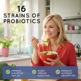 Essential Source TriActive Biotics Advanced Care - 20 Billion CFU Probiotics for Digestive Health, Immune Support Supplement, Microencapsulated Probiotics for Women & Men, 30 Ct Capsules