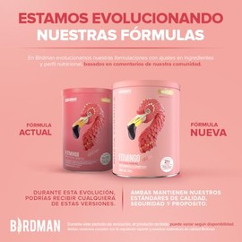 Birdman Fitmingo: Proteína Vegana con Fit, Beauty y Balance Blends. Con Ácido Hialurónico, Inositol, Potenciadores de Colágeno, Vitamina C, Vitamina D