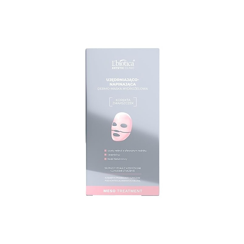 L'biotica Estetic Clinic MESO Treatment straffend Dermo Hydrogelmaske 1pcs