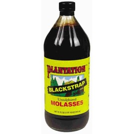 Plantation Blackstrap Molasses, 15-Ounce Glass(Pack of 3)
