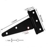 KAIISSA 2 PCS T Hinges Heavy Duty T Shape Hinges