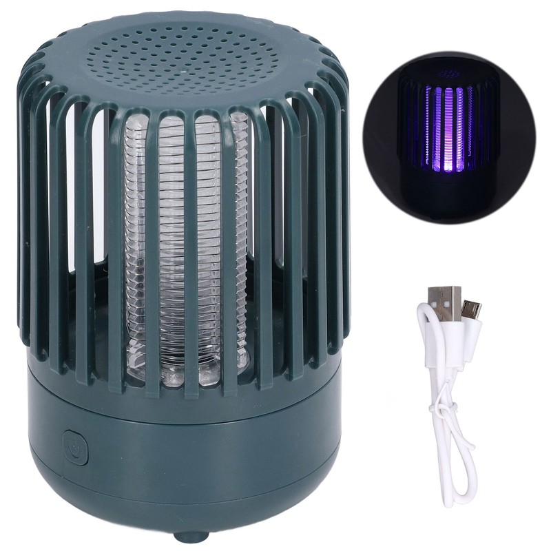 LED Mosquito Trap Lamp USB Rechargeable UV Photocatalyst Electric Insect