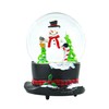 Glass Snow Globes with Snowflakes Dancing Water Snow Globes, Music