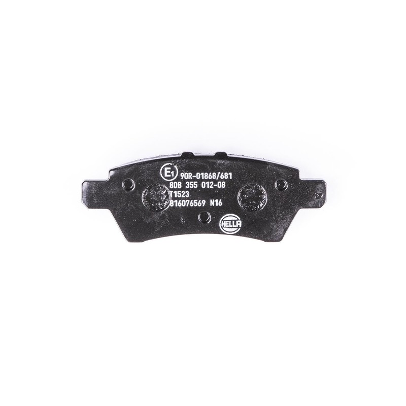 HELLA PAGID 8DB 355 012-081 Brake Pad Set, disc brake,