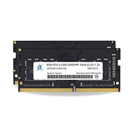 Adamanta 16GB (2x8GB) Compatible for HP Omen X 17-ap010nd, X 17-ap020nr Laptop DDR4 2666MHz PC4-21300 SODIMM 1Rx8 CL19 1.2v Notebook Memory Module Upgrade RAM