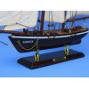 Wooden America Model Sailboat Decoration 16""
