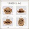 Women's Straw Cowboy Hats Men's Western Straw Cowgirl Hat Wide