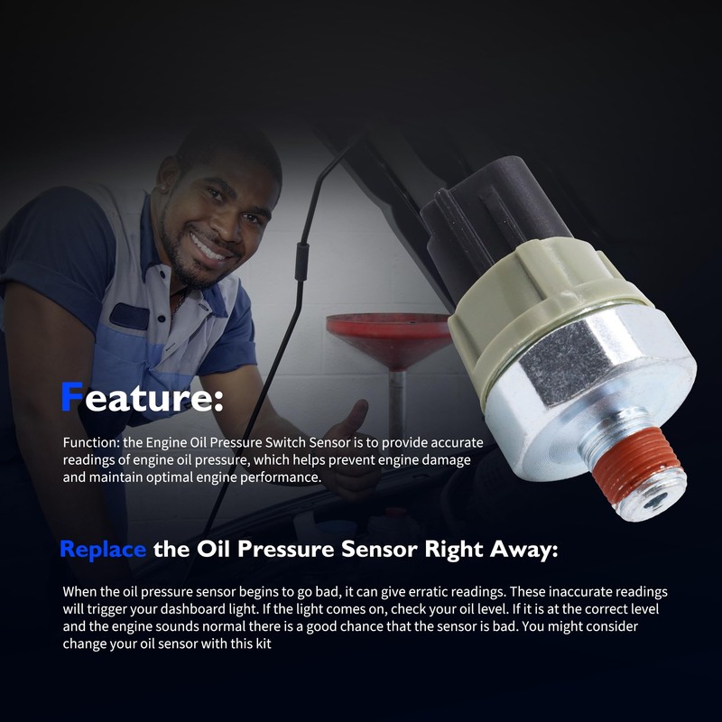 OXCANO Engine Oil Pressure Switch Sensor Compatible with Subaru Outback