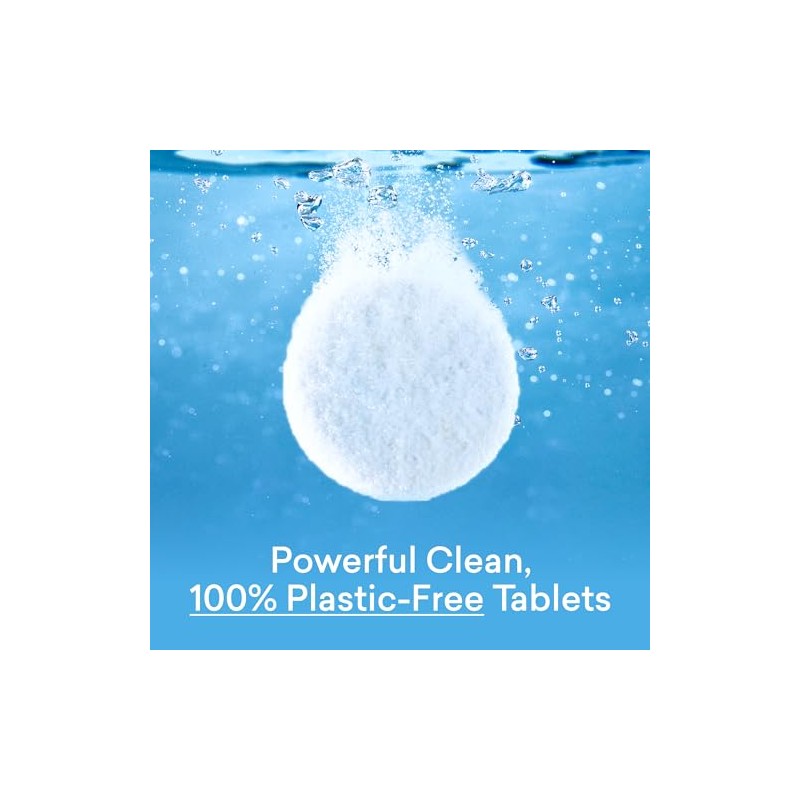 Eco-Friendly Toilet Bowl Cleaner Tablets - Lemon Cedar Scent