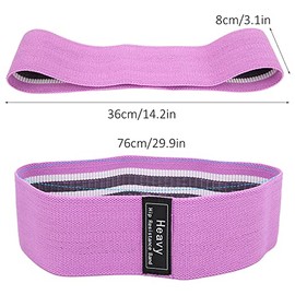 Bandas de Resistencia, Correas de Ejercicio Elásticas, Bandas de Entrenamiento de Cadera Antideslizantes para Yoga, Portátiles, Fitness, Mujeres, Sent