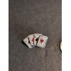 Unbranded Enamel Pin Of "Four Aces"