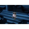 XIANNVXI Owl Gifts for Women,Owl Necklace for Women,Rose Quartz Necklace