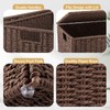 OIAHOMY Laundry Hamper with Lid, 23.8 Gal (90L) Wicker Hamper