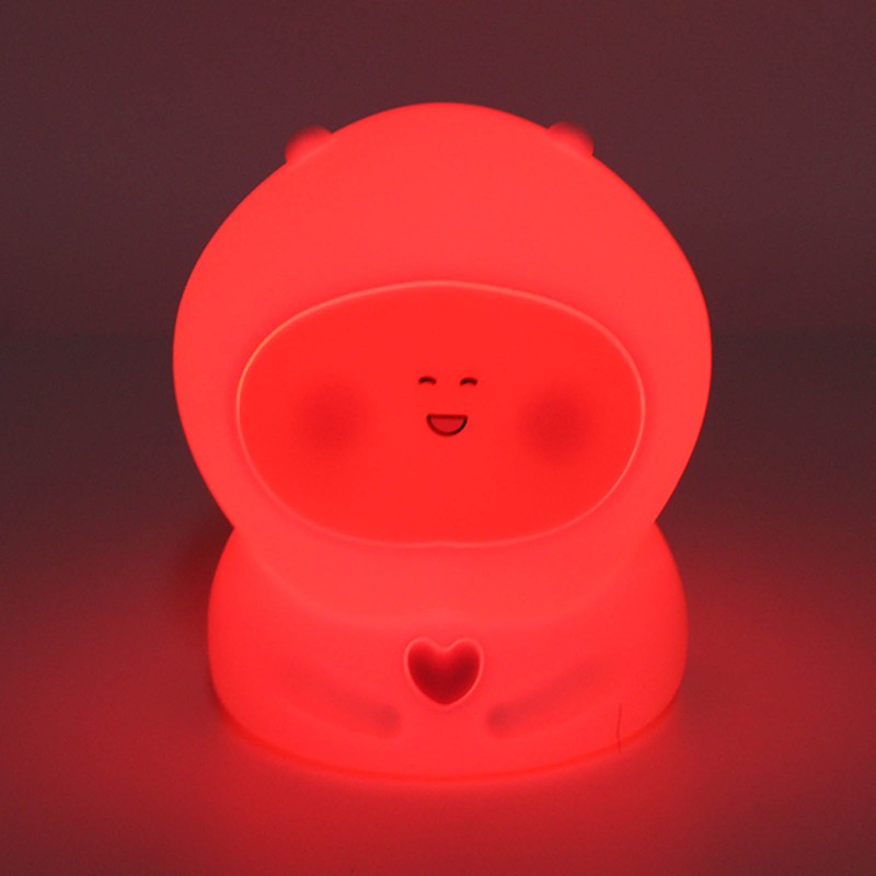 USB Fat Peach Night Tap Lamp with Timing Function Intelligent