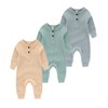 Chamie Baby Romper Newborn Knitted Jumpsuit Long Sleeve Baby Boys