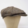 Borges & Scott Lomond Newsboy Flat Cap, Harris Tweed, 100%