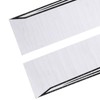 2pcs Car Side Door Sticker Waterproof Universal Sports Racing Style